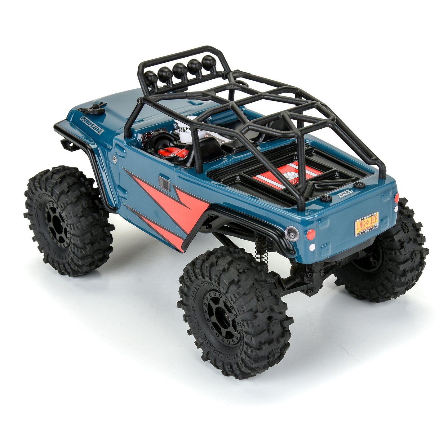 Pro-Line Racing 2004 Jeep LJ Clear Body/Trail Cage: SCX24 1:24 PRO366400