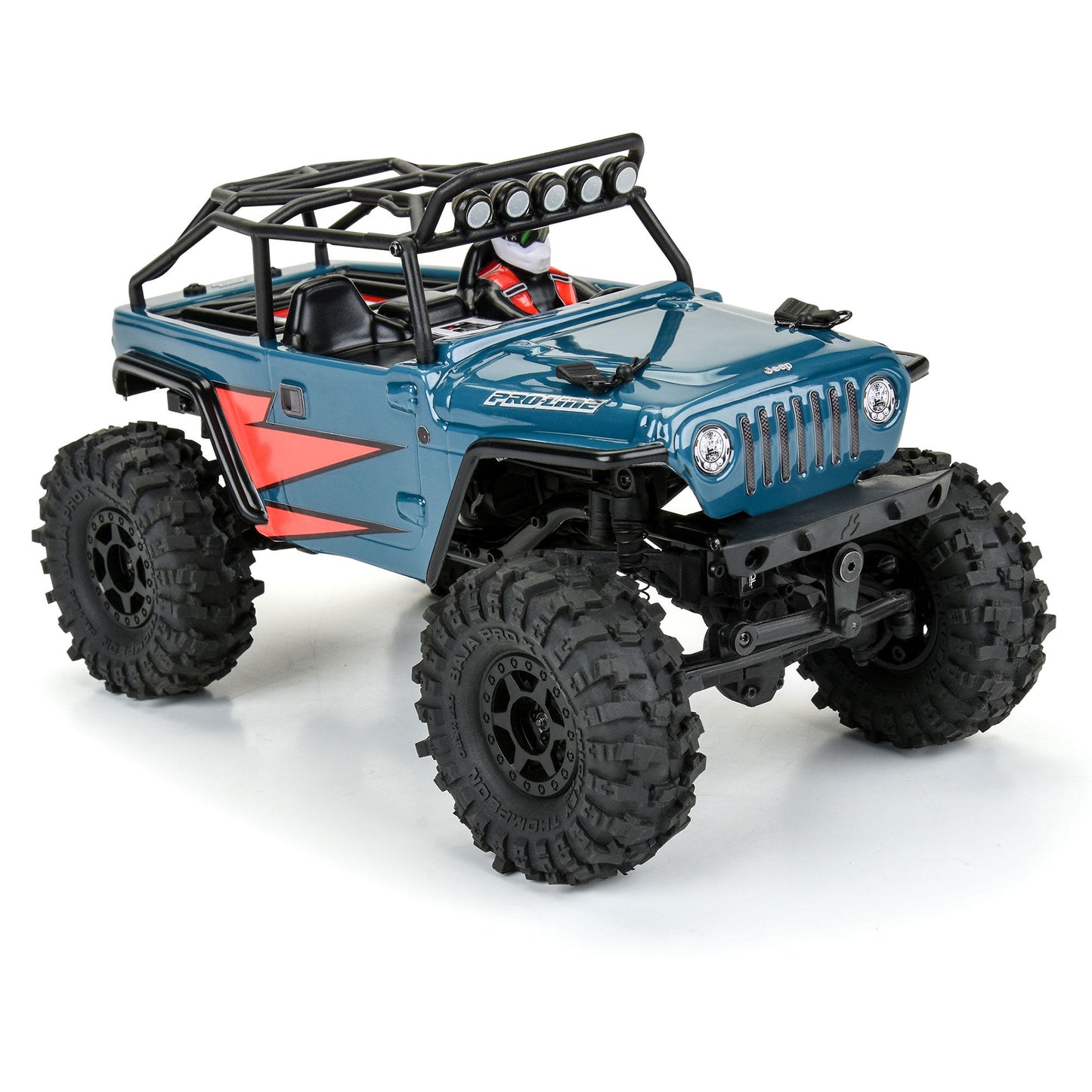 Pro-Line Racing 2004 Jeep LJ Clear Body/Trail Cage: SCX24 1:24 PRO366400