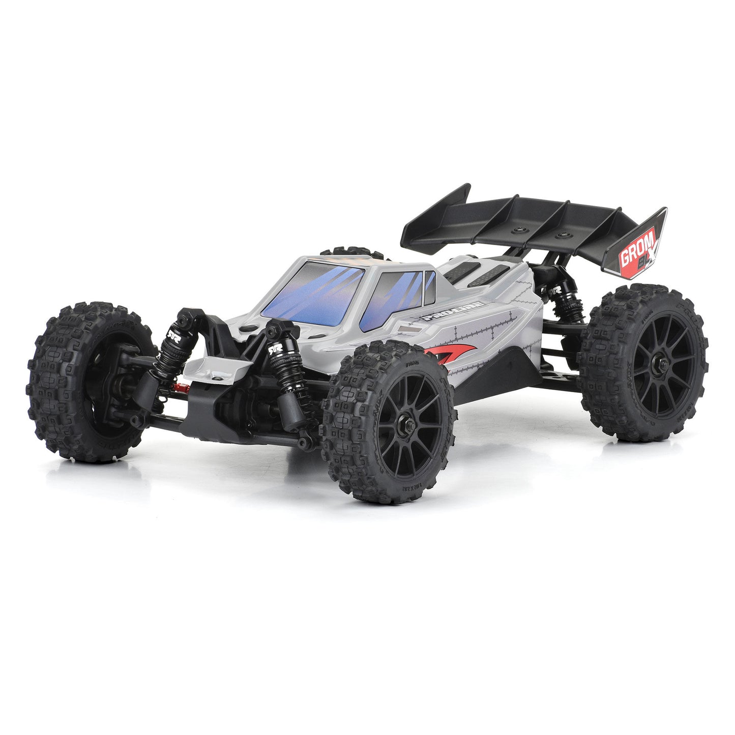 Pro-Line Racing Axis Tough-Color Gray Body: Typhon GROM 1:14 PRO367114