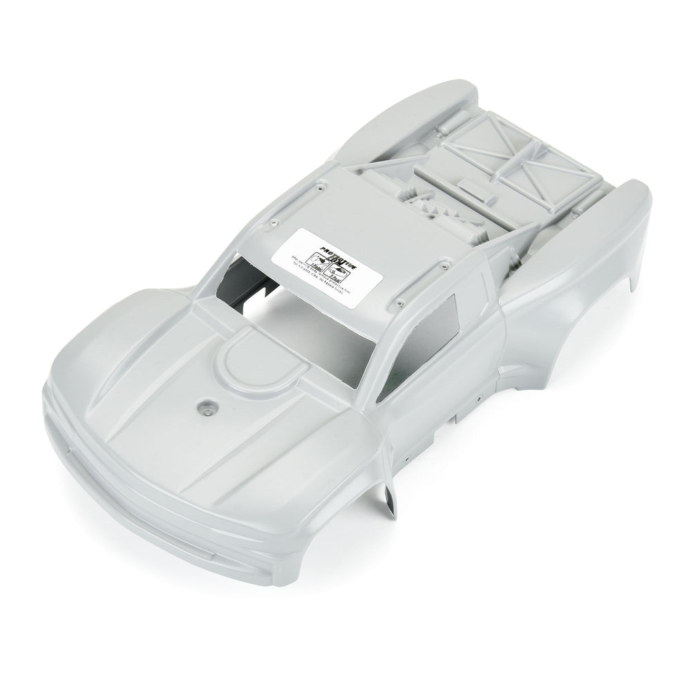 Pro-Line Racing Pre-Cut 2019 Chevy Trophy Truck Tough Gray Body: 1:16 PRO367514