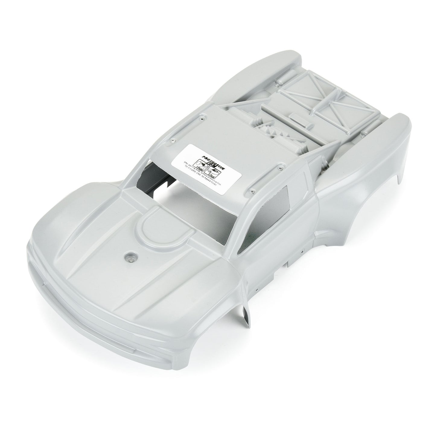 Pro-Line Racing Pre-Cut 2019 Chevy Trophy Truck Tough Gray Body: 1:16 PRO367514