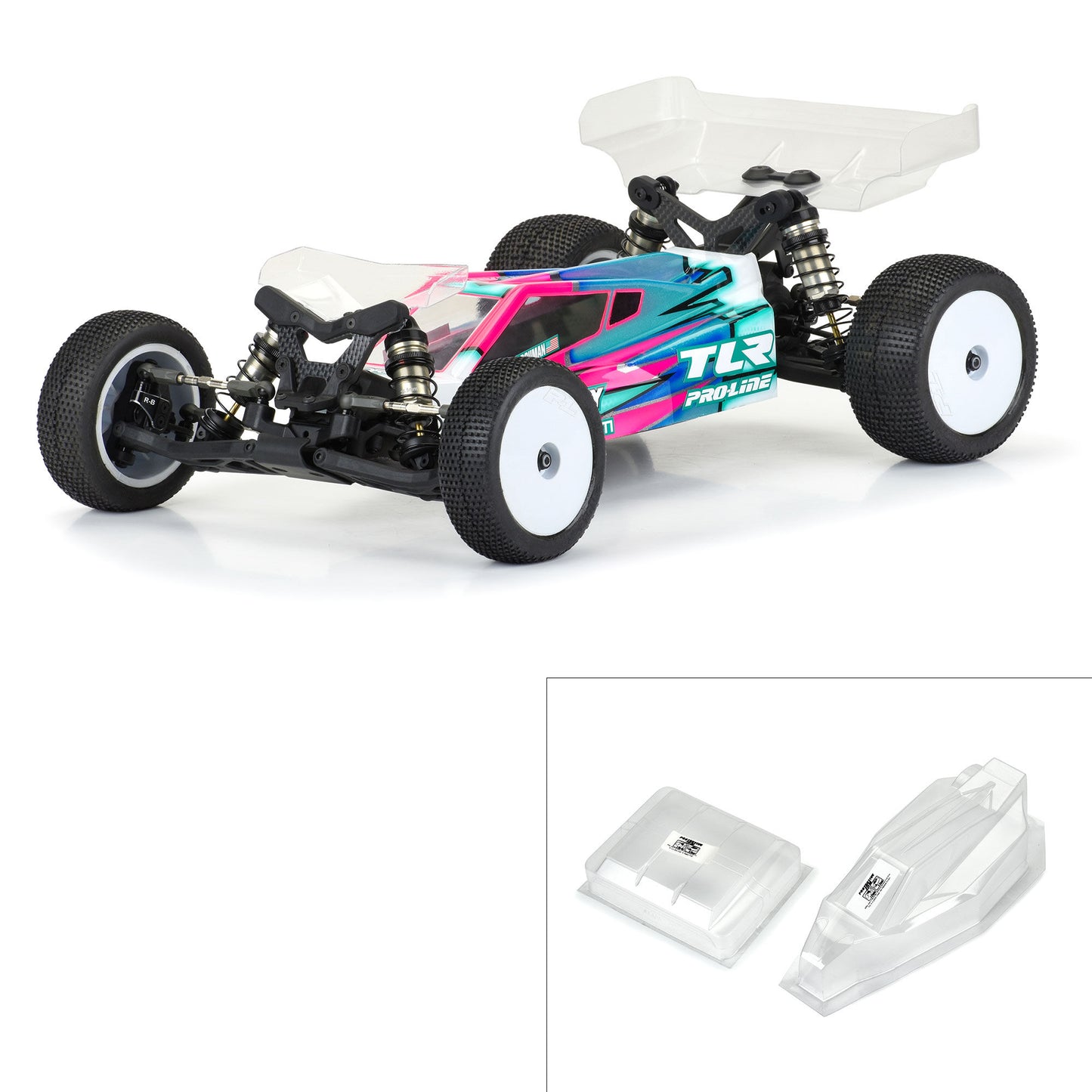 Pro-Line Racing Sector Light Weight Clear Body: 22X 1:10 PRO367625