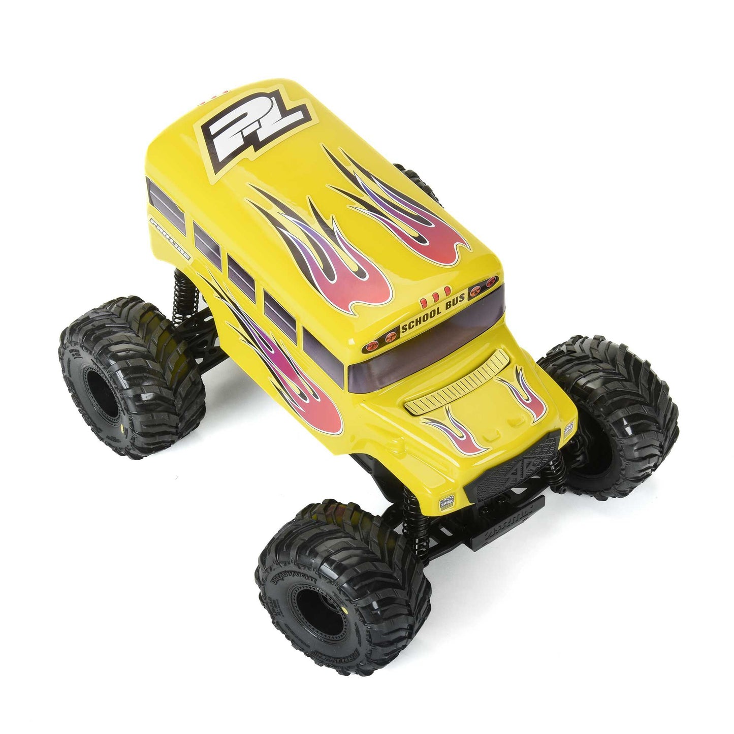 Pro-Line Racing Pre-Cut/Pre-Painted (School Bus)Yellow Body for ARRMA PRO368815