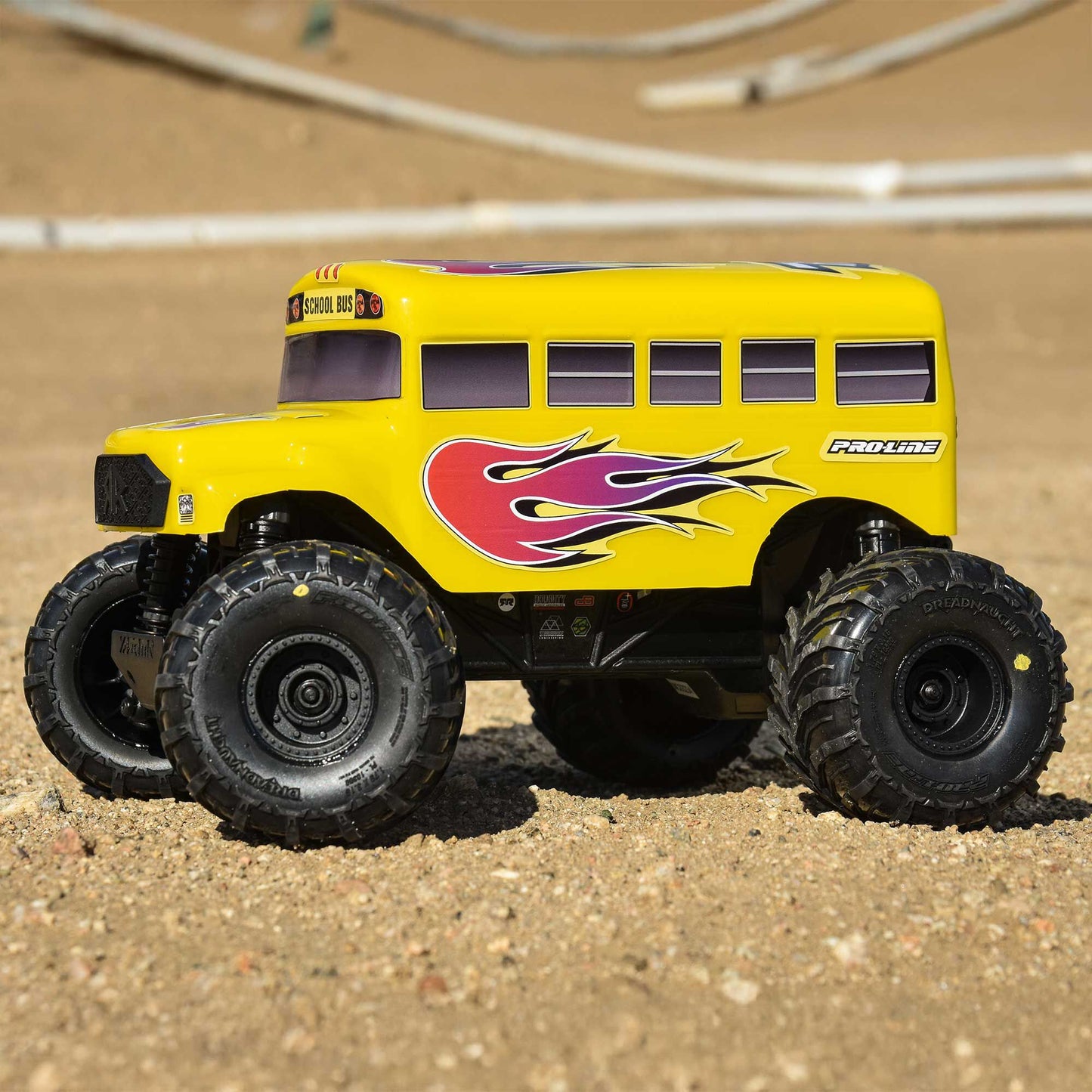 Pro-Line Racing Pre-Cut/Pre-Painted (School Bus)Yellow Body for ARRMA PRO368815