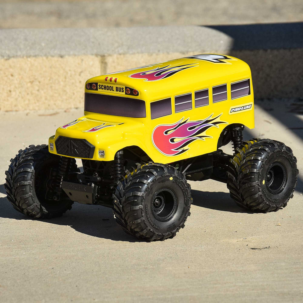 Pro-Line Racing Pre-Cut/Pre-Painted (School Bus)Yellow Body for ARRMA PRO368815
