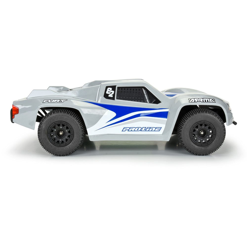 Pro-Line Racing Pre-Cut Sector Tough-Color Stone Gray Body: Fury 1:10 PRO369814