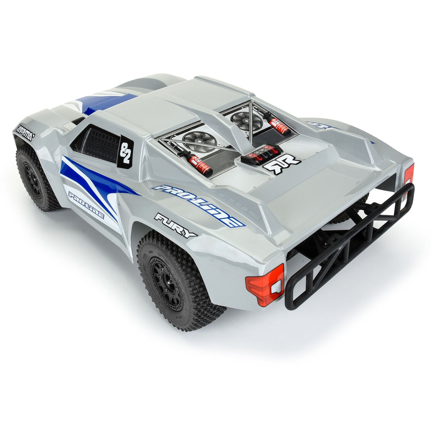 Pro-Line Racing Pre-Cut Sector Tough-Color Stone Gray Body: Fury 1:10 PRO369814