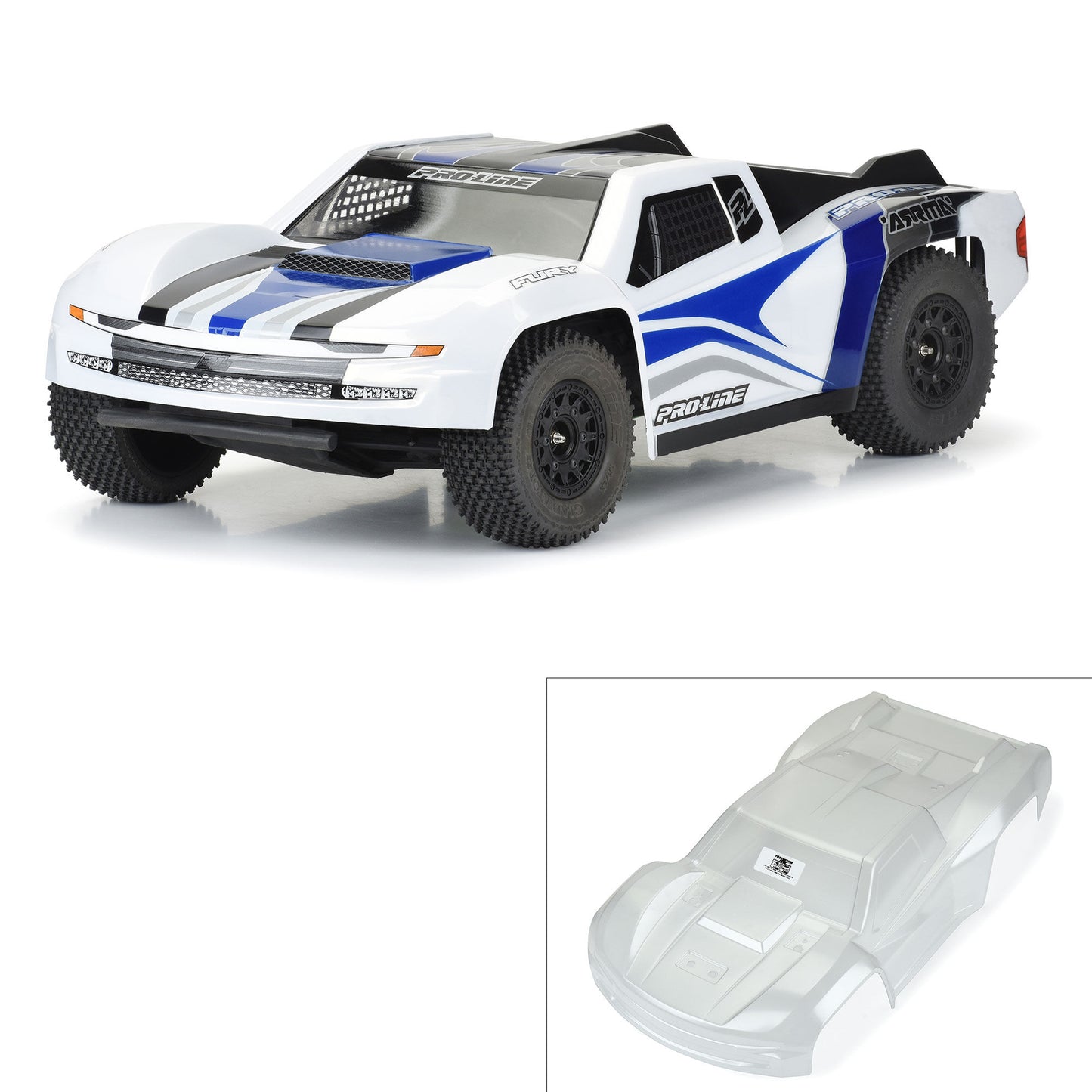 Pro-Line Racing Pre-Cut Sector Clear Body: Fury 1:10 PRO369817