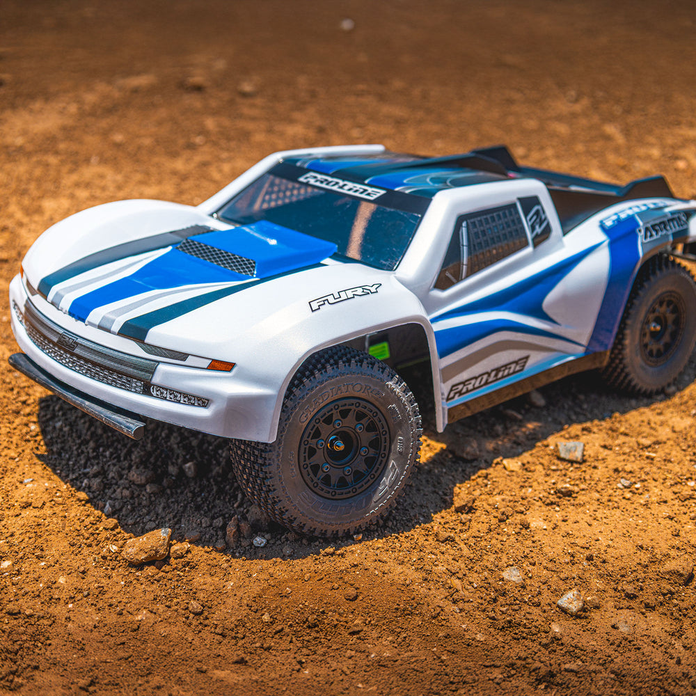 Pro-Line Racing Pre-Cut Sector Clear Body: Fury 1:10 PRO369817
