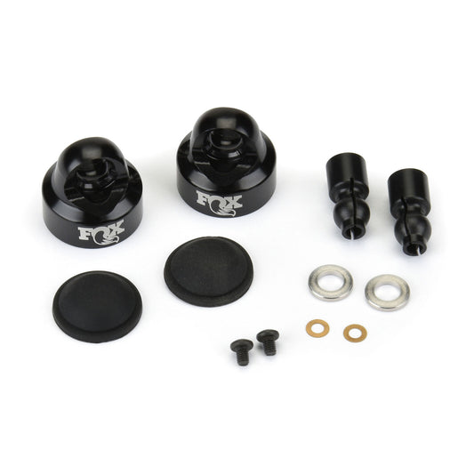 Pro-Line 1:6 FOX Aluminum Shock Caps (2): SCX6 PRO6380-00