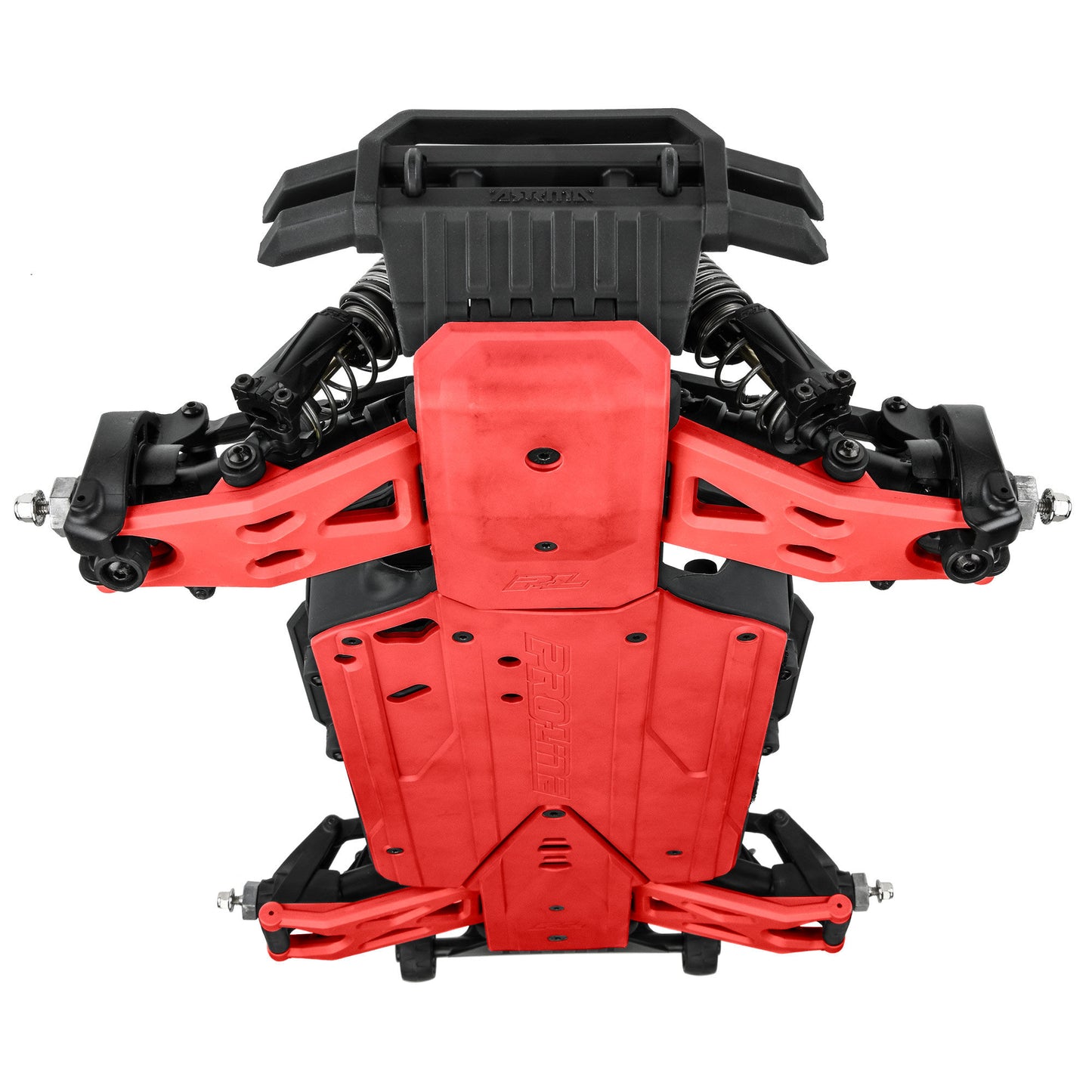 Pro-Line Racing Bash Armor Front/Rear Skid Plates (Red) for ARRMA 3S PRO639507