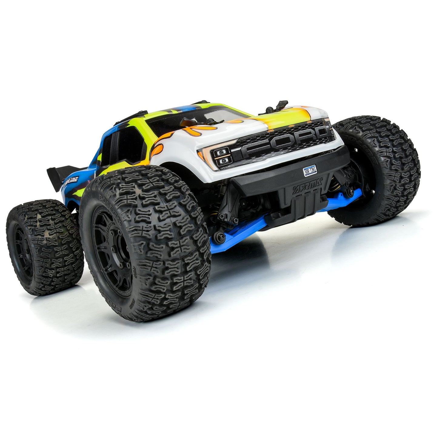 Pro-Line Racing Bash Armor Front Suspension Arms Blue ARRMA 3S Vehicle PRO639906