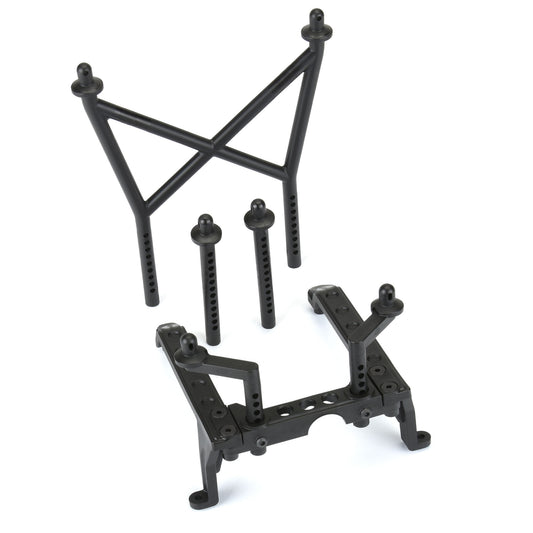 Pro-Line Racing Extended Front and Rear Body Mounts: SCX6 1:6 PRO6403-00