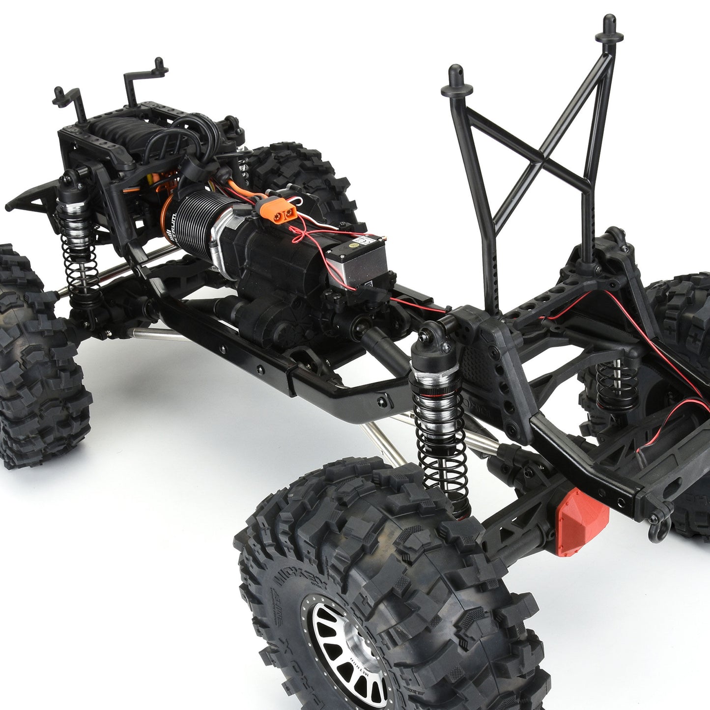 Pro-Line Racing Extended Front and Rear Body Mounts: SCX6 1:6 PRO6403-00