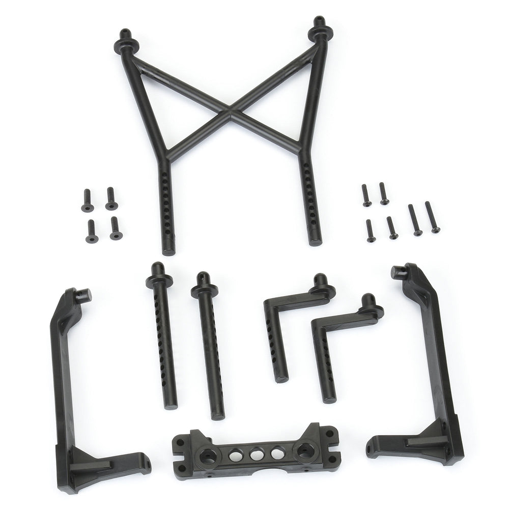 Pro-Line Racing Extended Front and Rear Body Mounts: SCX6 1:6 PRO6403-00