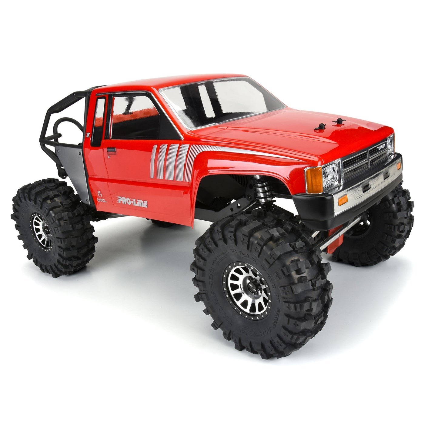 Pro-Line Racing Extended Front and Rear Body Mounts: SCX6 1:6 PRO6403-00