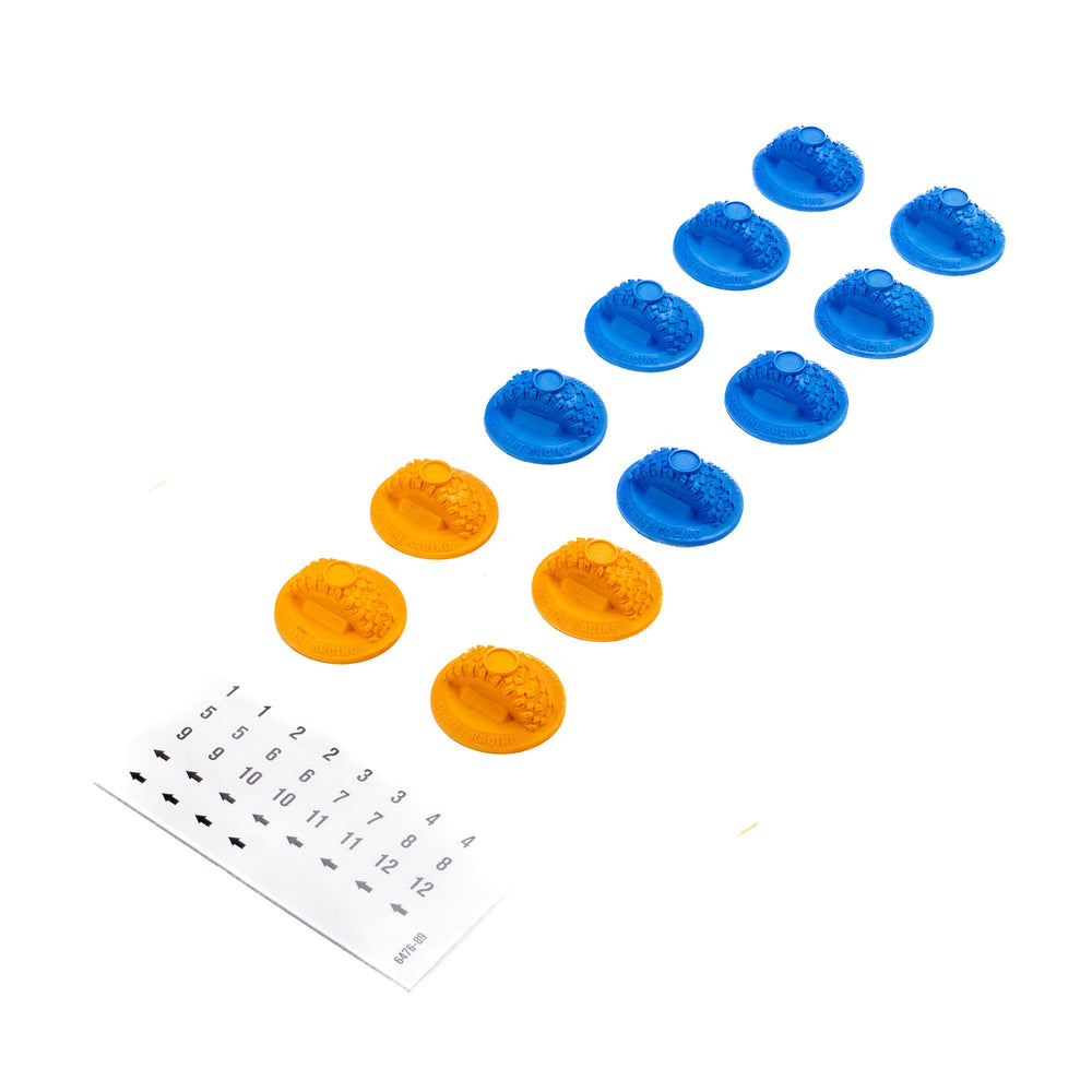 Pro-Line Racing Gate Marker Set, Blue, Orange (12): Axial SCX30 PRO647600