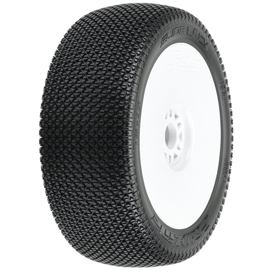 Pro-Line 1:8 Slide Lock M3 Front/Rear Buggy Tires Mounted 17mm White PRO9064-32