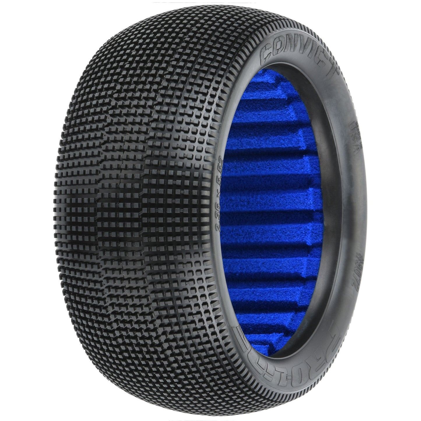 Pro-Line Racing Convict S4 Fr/Rr 4.0" Off-Road Truggy Tires (2) 1:8 PRO9072-204