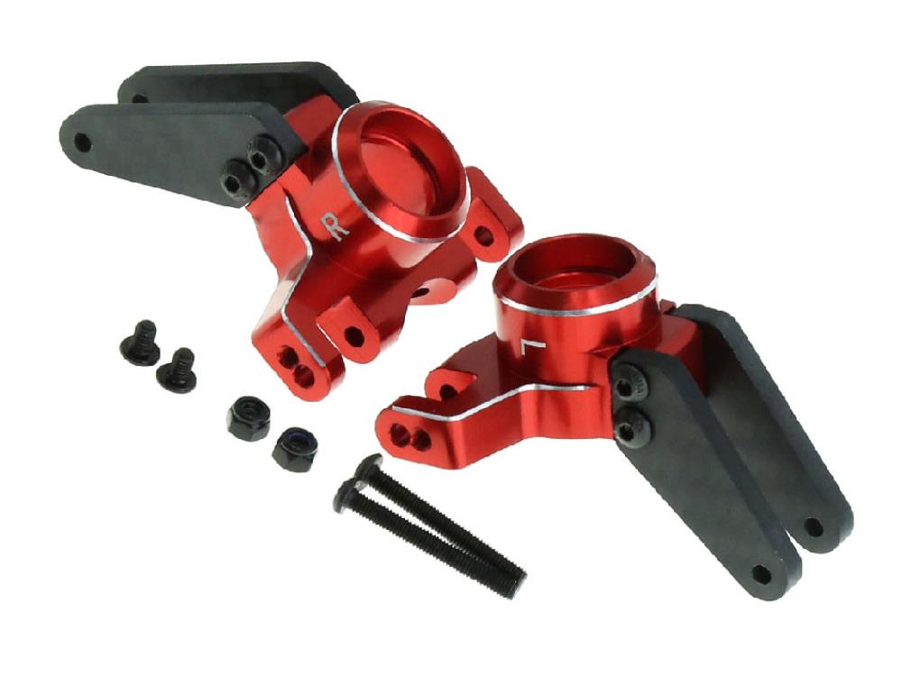 RC Overhaul Rear Hub, Red Aluminum, 4S / Kraton RCO-AR012R