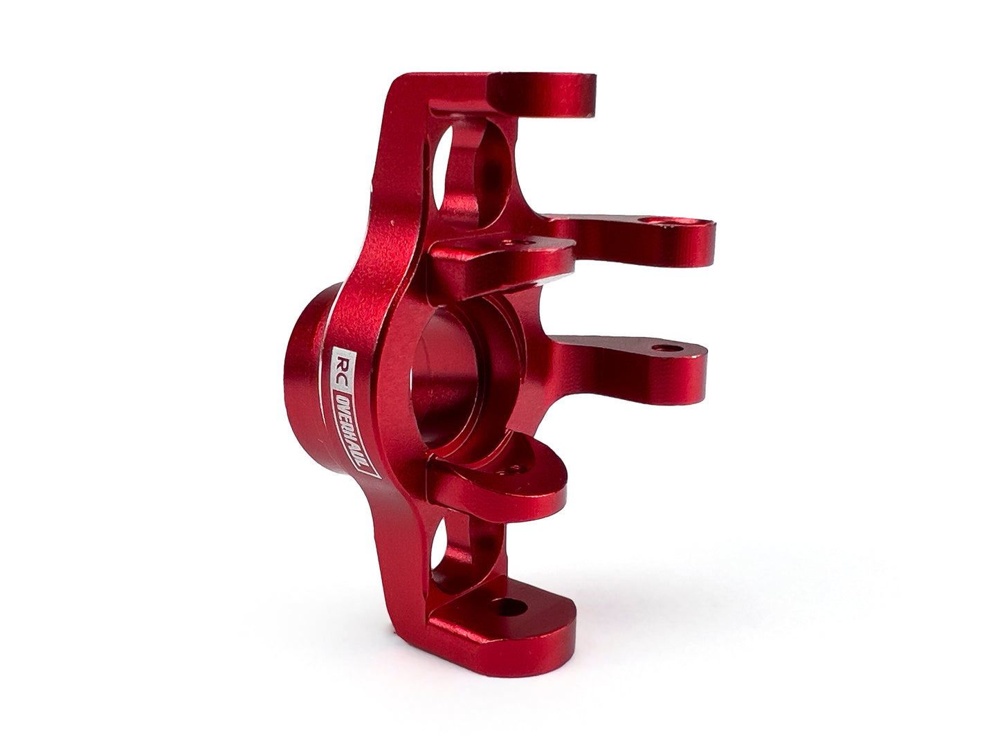 RC Overhaul Front Hubs, Red Aluminum, Typhon/Granite Grom 1:18 RCO-AR021R