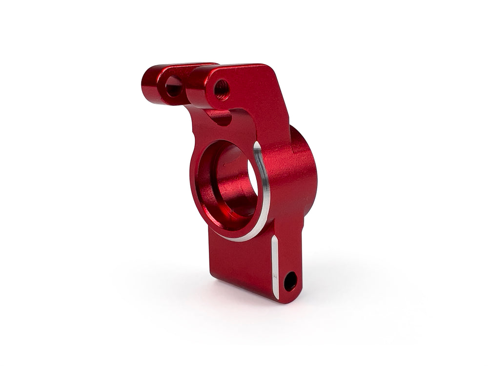 RC Overhaul Rear Hubs, Red Aluminum, Grom 1:18 RCO-AR022R