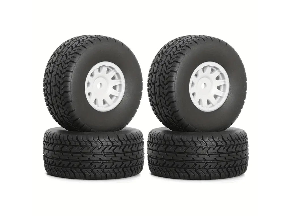 RC Overhaul On-Road Tyre w/ White Rim, Mojave 1:18 RCO-AR035W