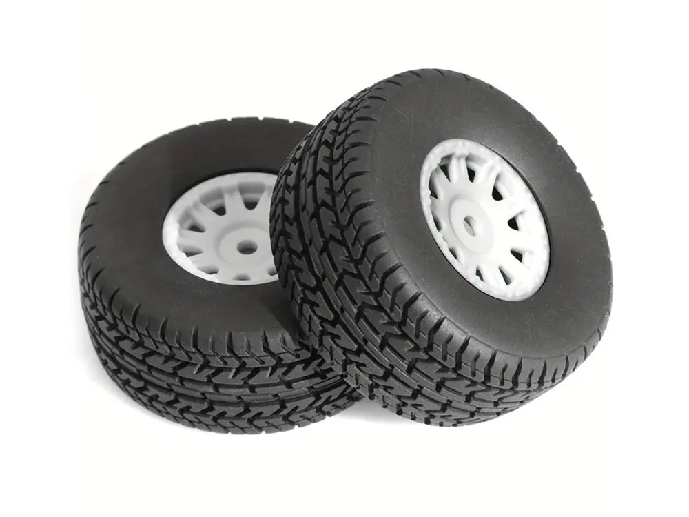 RC Overhaul On-Road Tyre w/ White Rim, Mojave 1:18 RCO-AR035W