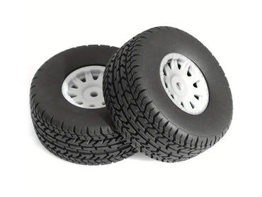 RC Overhaul On-Road Tyre w/ White Rim, Mojave 1:18 RCO-AR035W