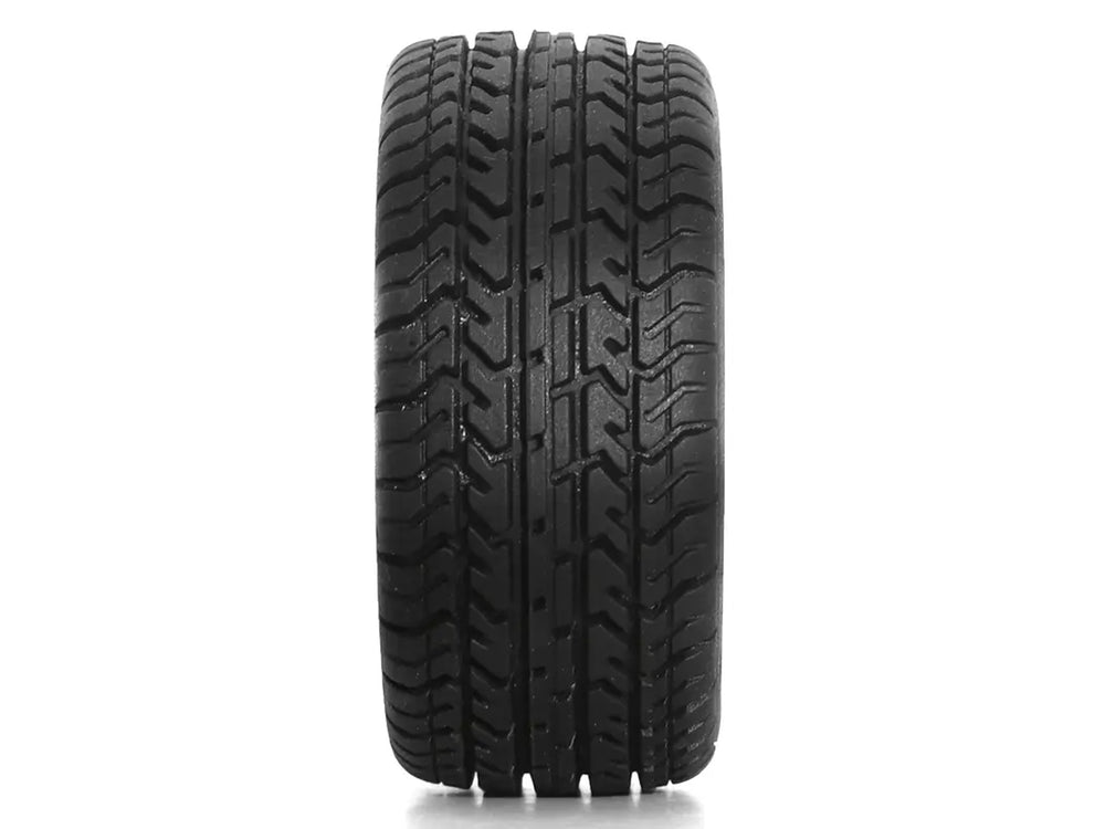 RC Overhaul On-Road Tyre w/ White Rim, Mojave 1:18 RCO-AR035W