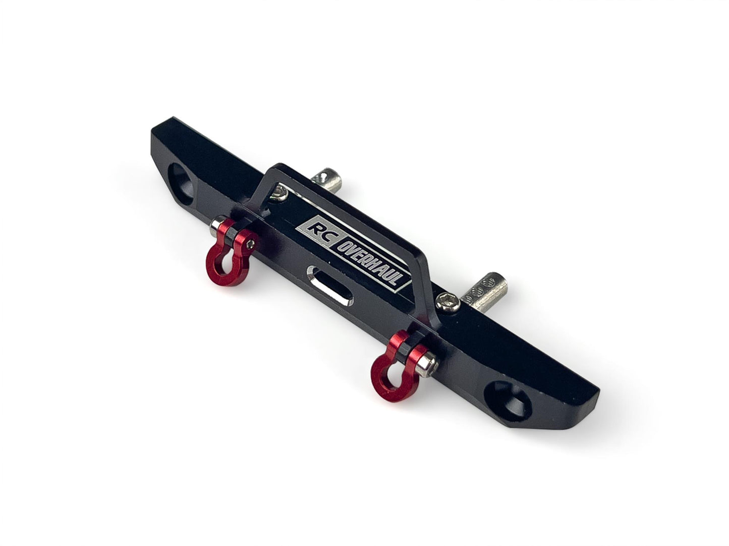 RC Overhaul Fr Bumper Set Blk Aluminum SCX24 AX019