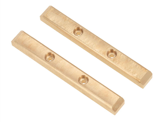 RC Overhaul Boulder Bars, Brass (Pr) SCX24 AX025