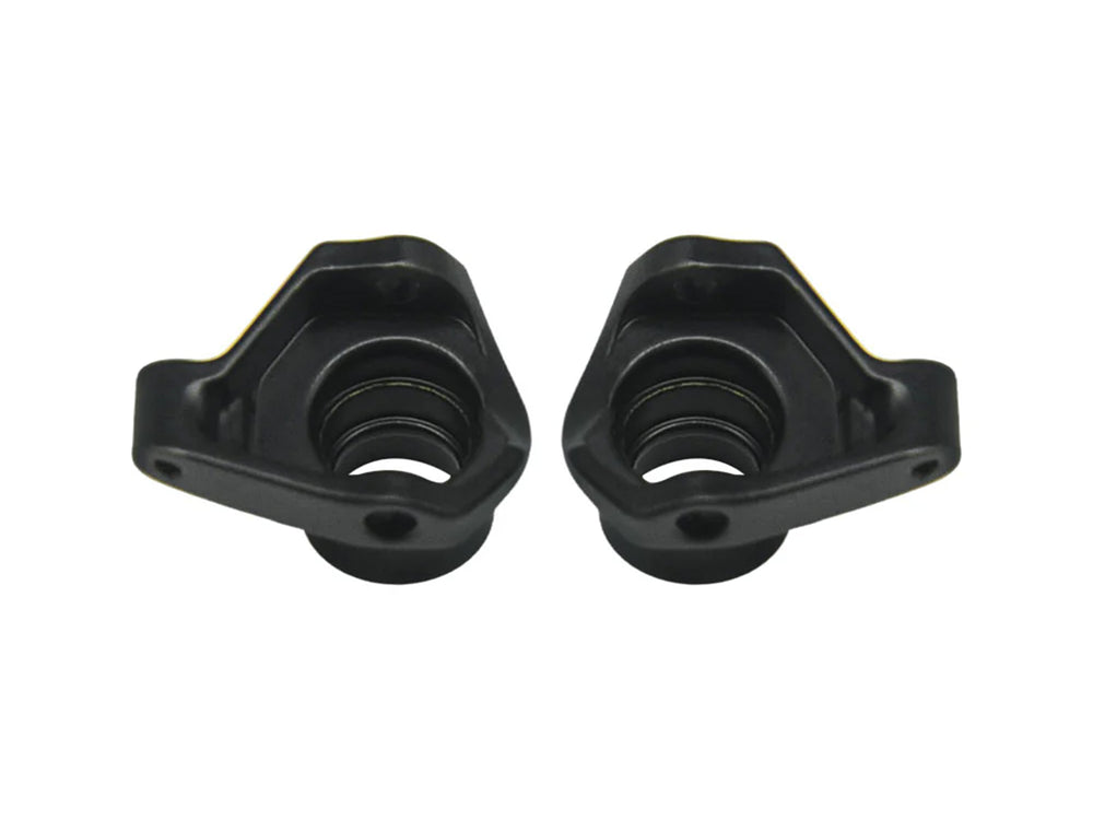 RC Overhaul Steering Knuckles, Black Brass Pr SCX30 RCO-AX044