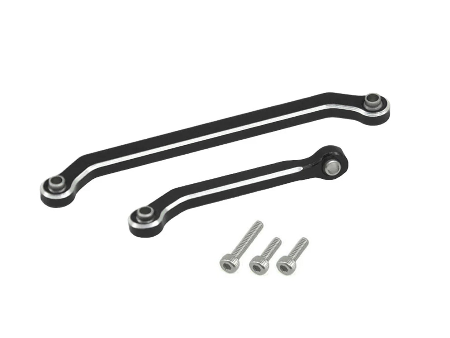 RC Overhaul Aluminium Steering Link Set, Black SCX30 RCO-AX047