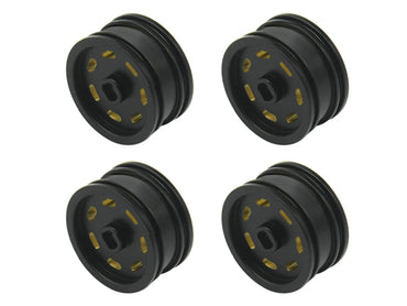 RC Overhaul Wheel Set w/Offset, Black Brass 4pcs SCX30 RCO-AX050