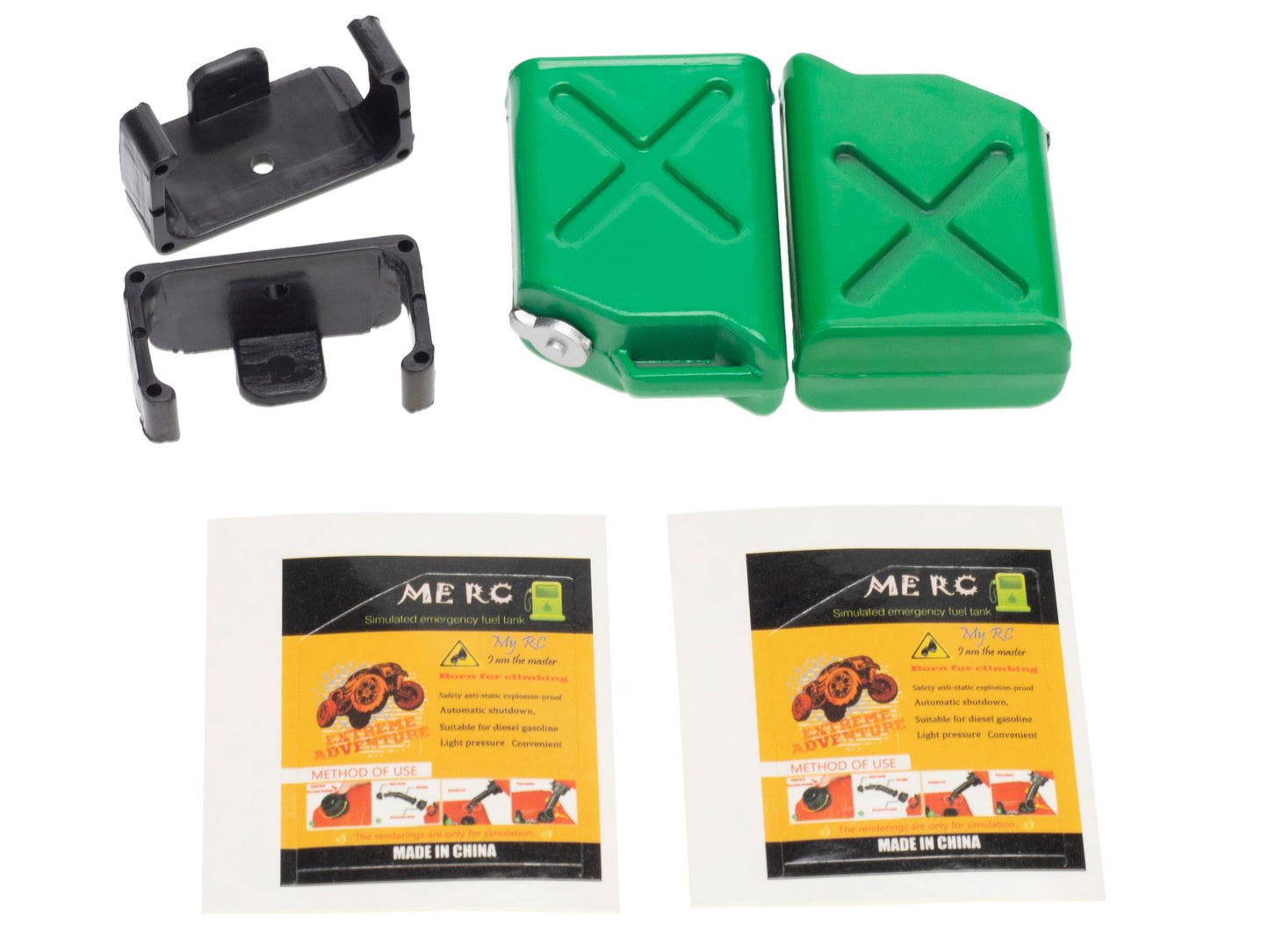 RC Overhaul Jerry Can w/Mount, Green CR007G