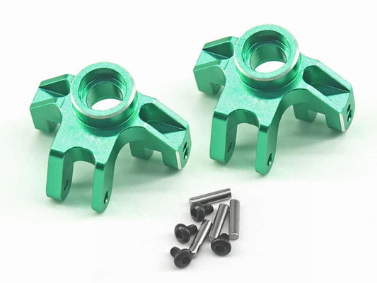 RC Overhaul Steering Knuckles Green Alum Pr, LMT Mini RCO-LOS04G