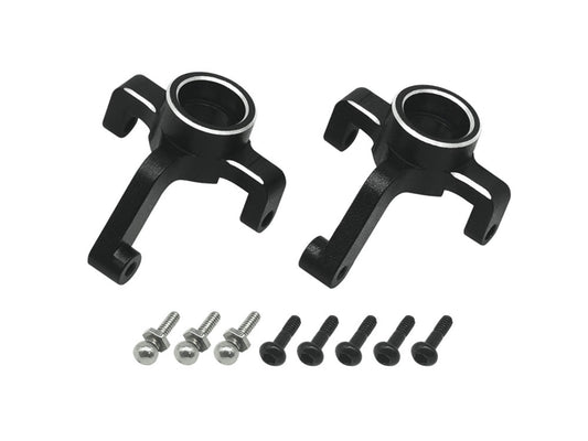 RC Overhaul Aluminum Front Hubs: Micro-B RCO-LOS07BK