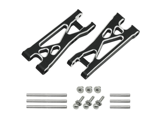 RC Overhaul Aluminum Rear Lower Arms: Micro-B RCO-LOS11BK