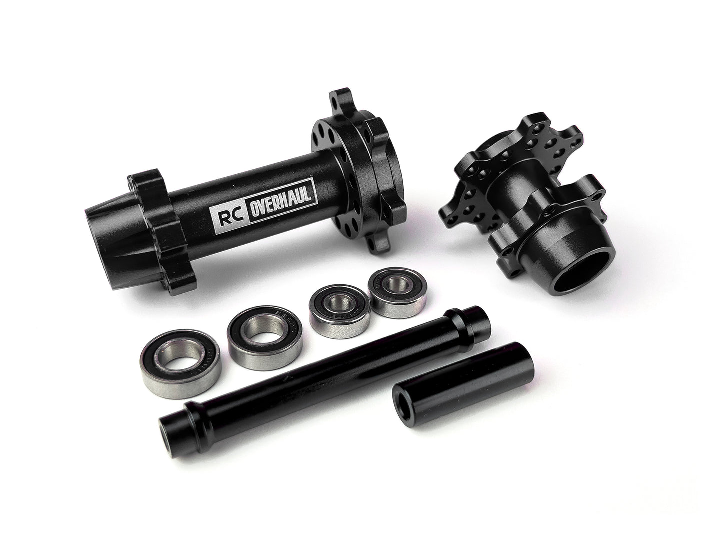 RC Overhaul Aluminum Hub Set, Promoto, Black MX01BK