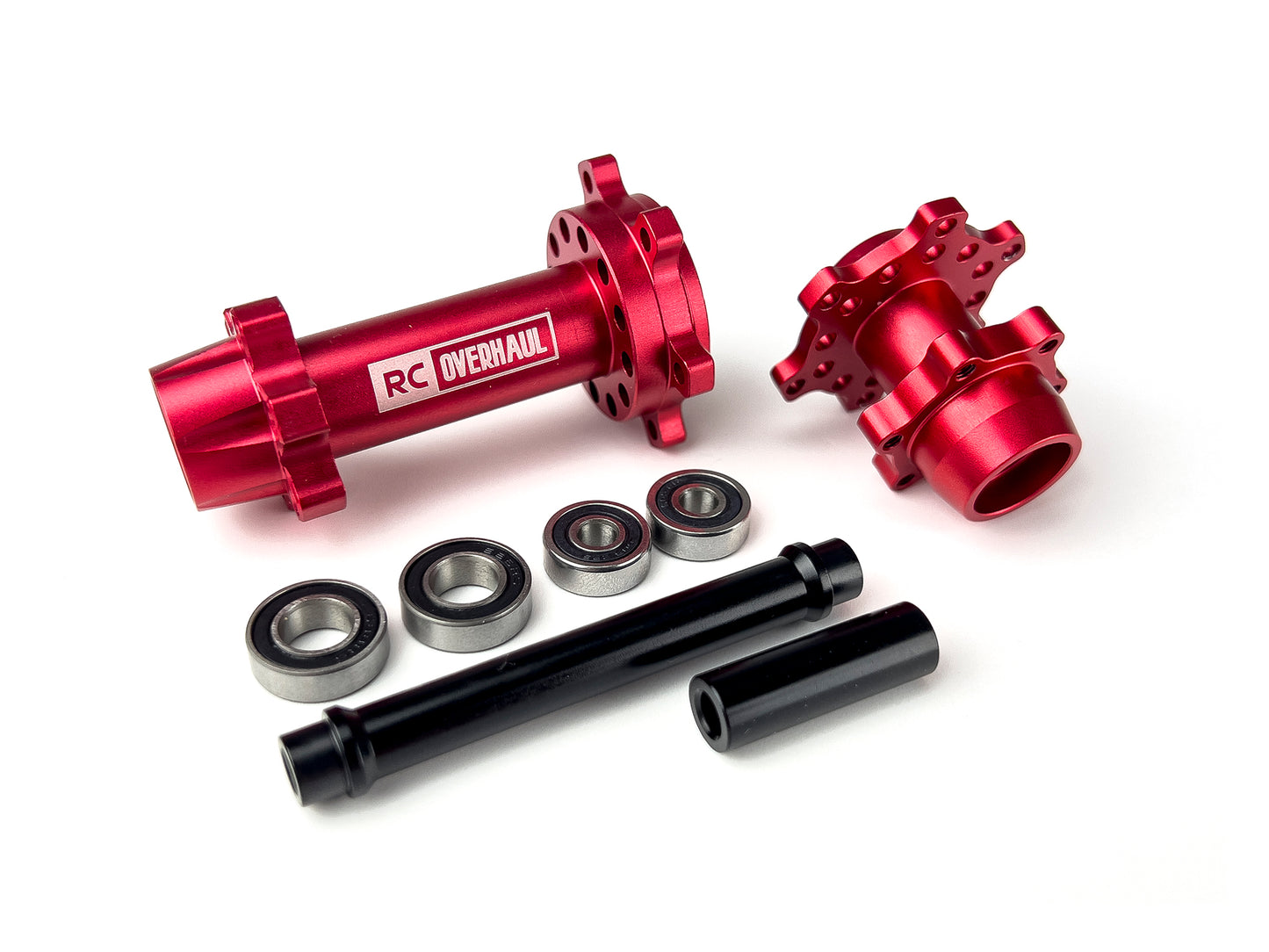 RC Overhaul Aluminum Hub Set, Promoto, Red MX01R