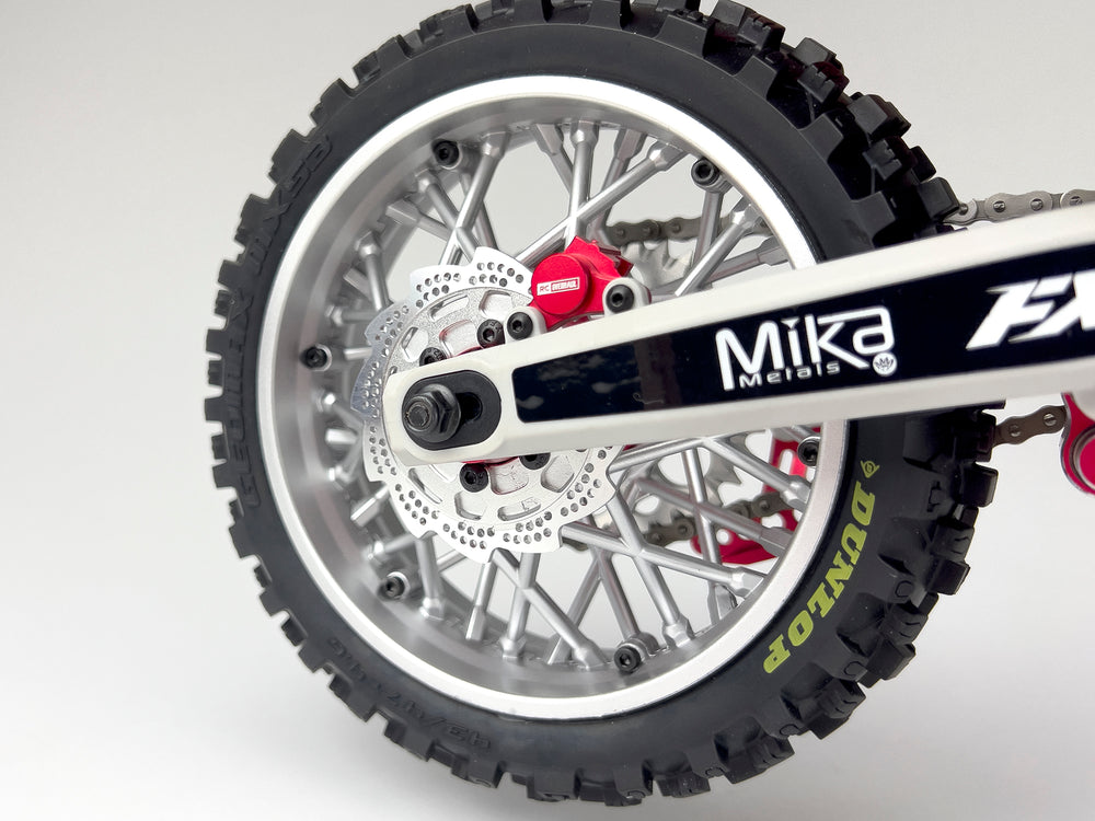 RC Overhaul Aluminium Rear Brake Disc, Promoto, Silver RCO-MX08S