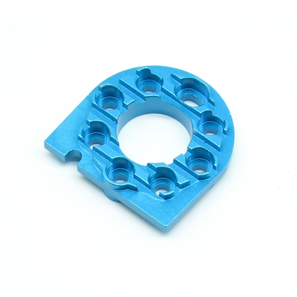 RC Overhaul Motor Mount Blue Aluminum TT01 RCO-TAM04BL