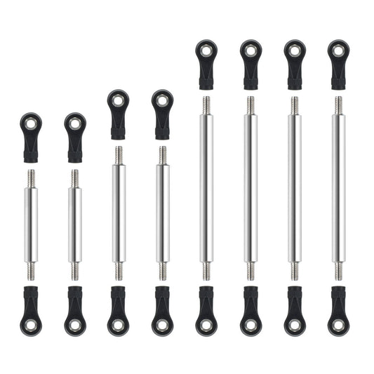 RC Overhaul Straight Rod Set SS 8pcs for TRX-4M TRX014