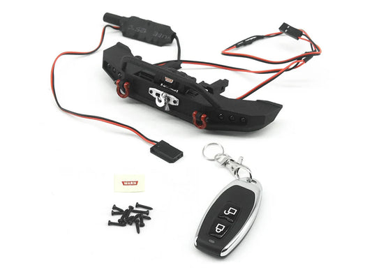 RC Overhaul Bumper w/LEDS , Winch & Remote TRX-4M Bronco RCO-TRX042