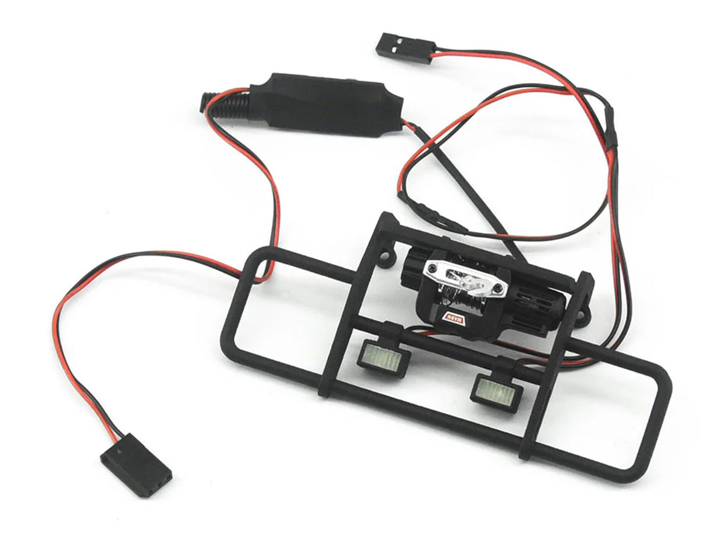 RC Overhaul Bumper w/LEDS, Winch & Remote TRX-4M Chevy K10 RCO-TRX043