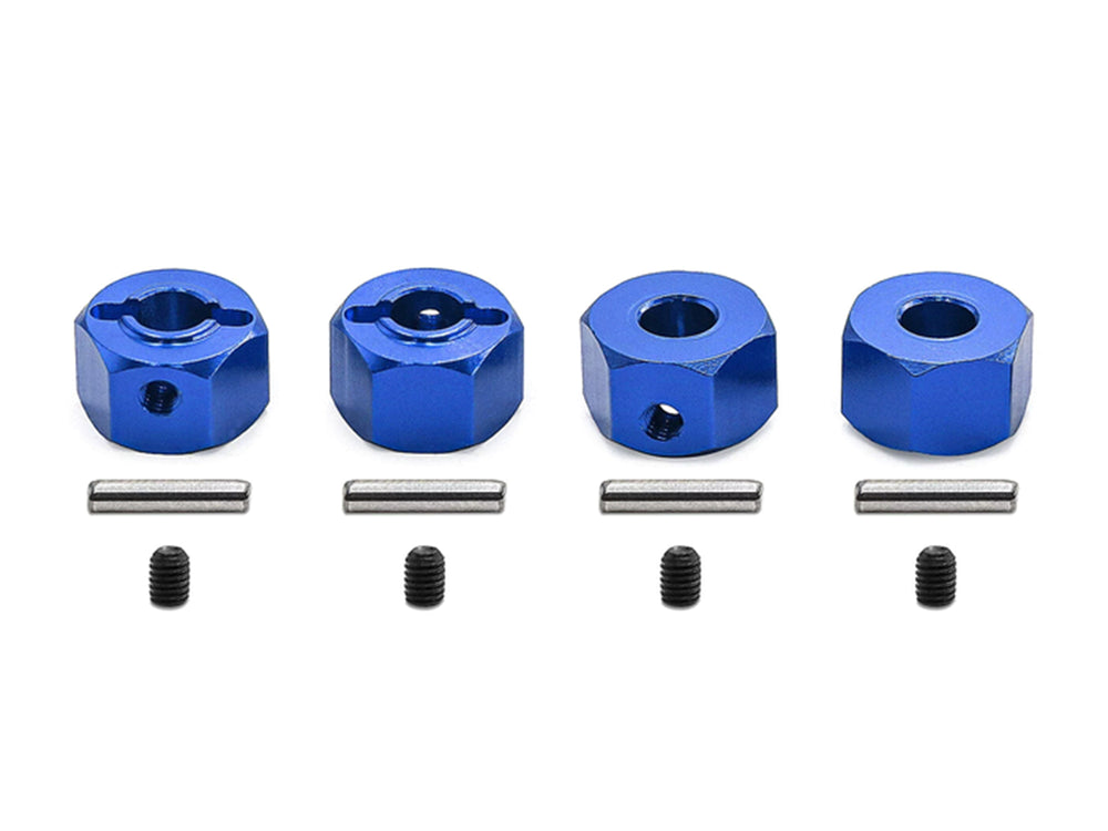 RC Overhaul Aluminium Hex Drive (pk4), Blue, Traxxas Mini Maxx RCO-TRX048BL