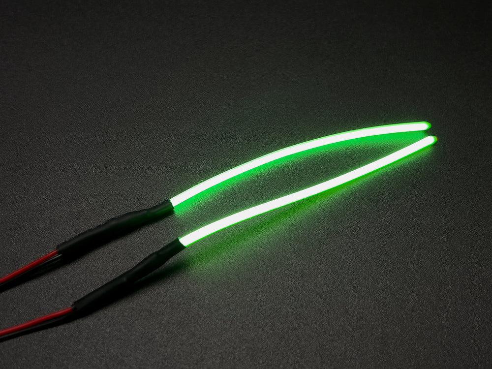 RC Overhaul LED Light Line Pair, 7cm Green RCO-UN017GR