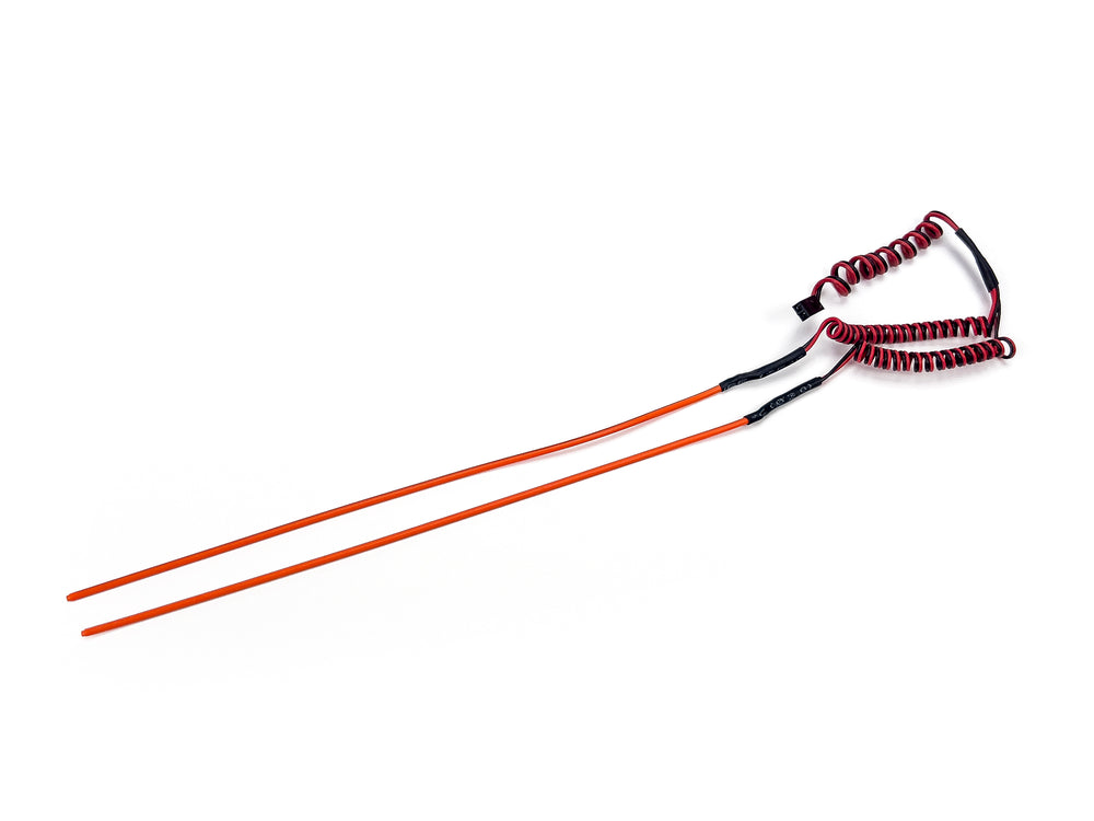 RC Overhaul LED Light Line Pair, 18cm Red RCO-UN018R