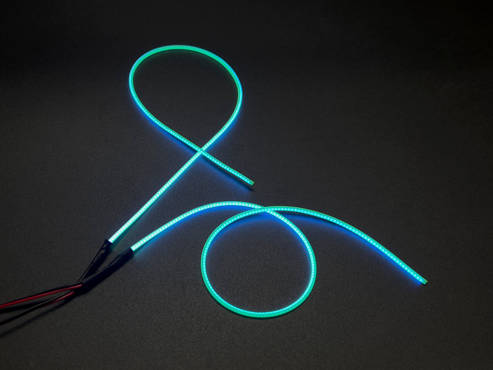 RC Overhaul LED Light Line Pair, 29cm Ice Blue RCO-UN020IBL